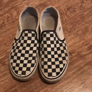 Checkered vans